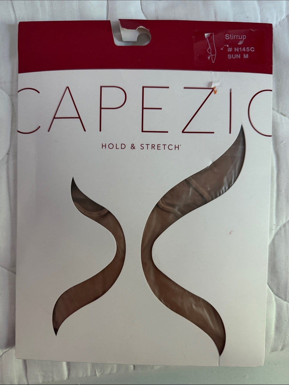 Capezio Stirrup Hosiery in Sun (Beige)